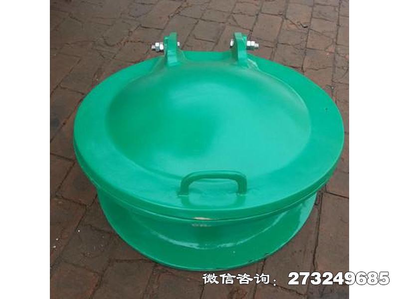 老边排污口玻璃钢拍门