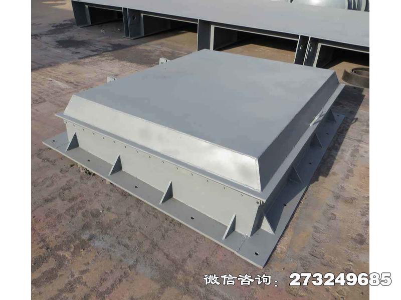 高密方形钢制管道拍门