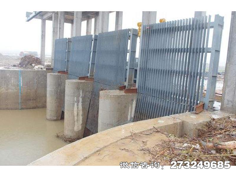 枞阳县水站进水口拦污栅