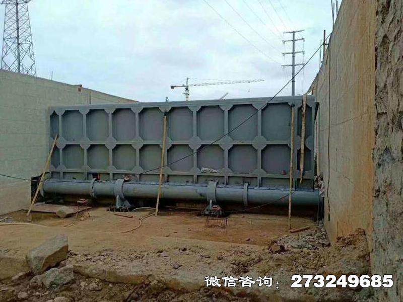 礼县液压翻板水闸门