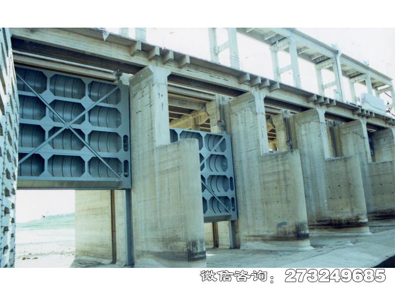 枞阳县水库钢制闸门