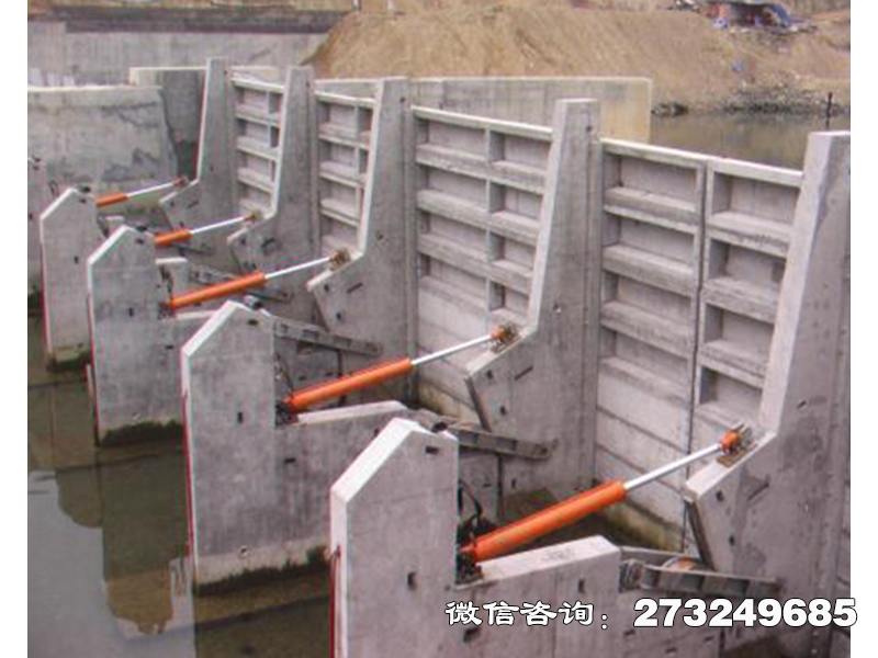 枞阳县水库水电站液压闸门