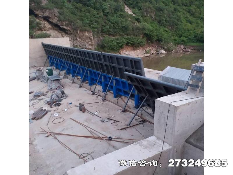 滴道活动拦水液压钢坝